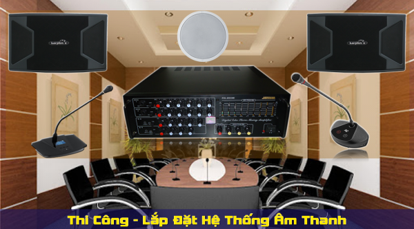 Hệ Thống Âm Thanh Phòng Họp - Nhà Hàng - Coffee